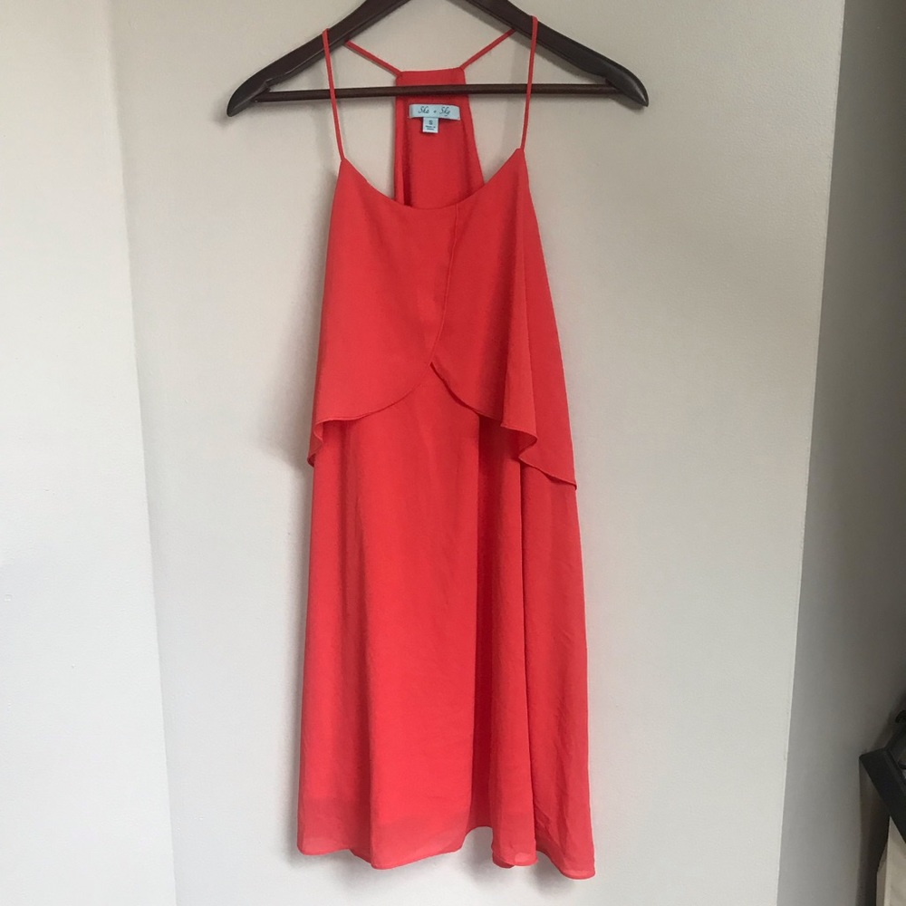 She+Sky pink dress